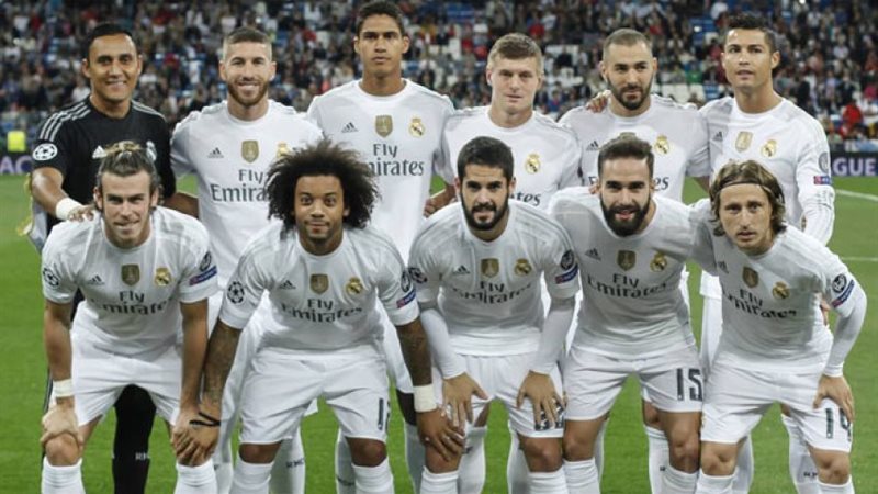 لاعبو ريال مدريد