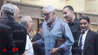 مدرب منتخب مصر يقدم واجب العزاء لأسرة عبد الرحيم محمد