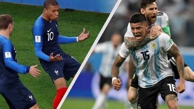 كأس العالم 2018.. على الورق.. مواجهة متكافئة بين فرنسا والأرجنتين