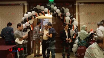 صور| استعدادات احتفالية التحالف السياسى المصري بذكرى ثورة 30 يونيو