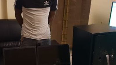 كشف غموض واقعة سرقة خزينة بها مبالغ مالية من إحدى الشركات 