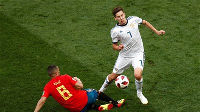    التعادل الإيجابي يسيطر على مواجهة إسبانيا وروسيا بعد مرور 75 دقيقة