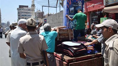 ضبط مخالفات مكثفة ومتفرقة بشتى دوائر الجيزة 