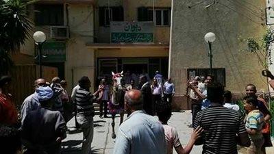 صور| شباب ديروط يحيون ذكرى 30 يونيو بالخيل والمزمار البلدي