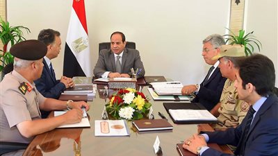 الرئيس السيسي يبحث سبل تطوير منظومة التأمين ضد الحوادث