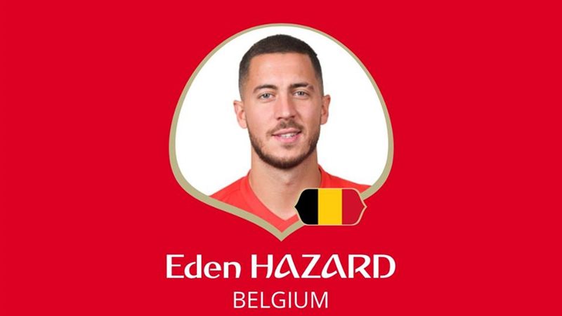 هازارد لاعب منتخب