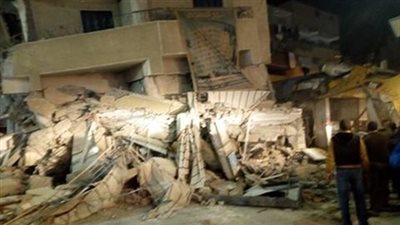 وفاة سيدة مسنة تحت أنقاض عقار بالإسكندرية 