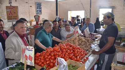 محافظ الإسماعيلية يتفقد المعرض الدائم للسلع الأساسية بـ الشيخ زايد 