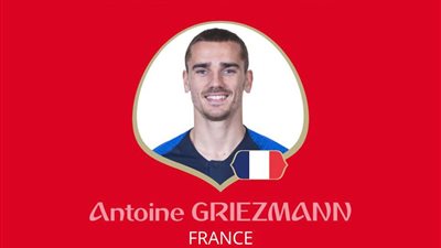 جريزمان الأفضل في مباراة فرنسا وأوروجواي