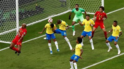 فيديو.. بلجيكا تتقدم على البرازيل بهدف نظيف
