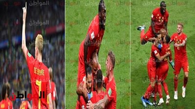 صور.. احتفالات عارمة فى المدن البلجيكية عقب اجتياز نجوم 