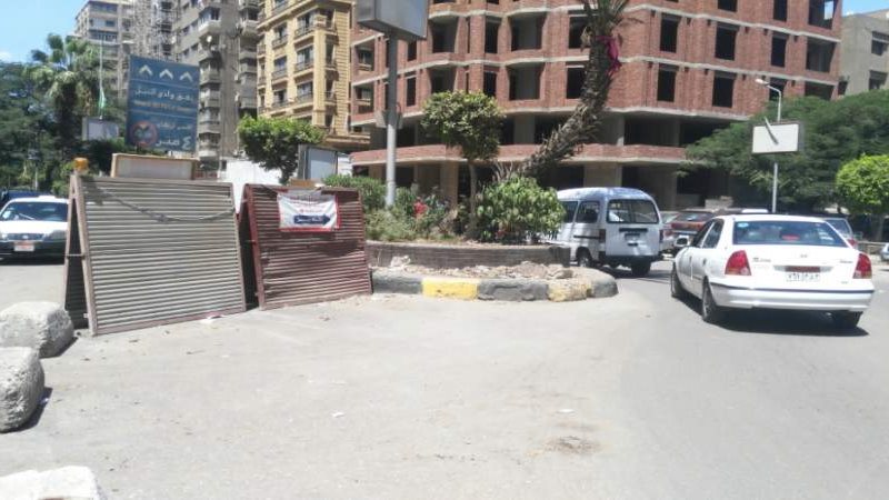اغلاق شارع وادي 