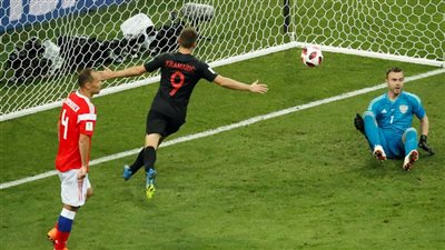 التعادل الايجابي ينهي الشوط الأول بين روسيا وكرواتيا 