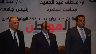 صور.. وصول محافظ القاهرة لمؤتمر 