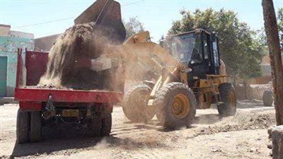 حملات مكبرة لـ رفع المخلفات الصلبة والقمامة في المنيا