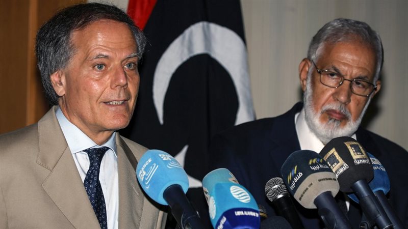 وزيرا خارجية ايطاليا