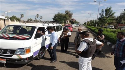 فيديو.. حملة مرورية على طريق مصر الفيوم الصحراوى لضبط المخالفات