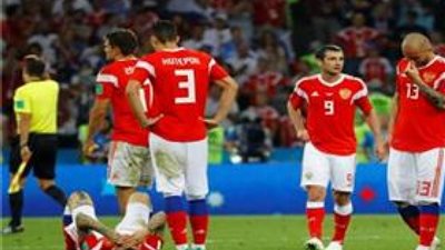 لاعبو روسيا الأكثر قطعاً للمسافات في المونديال بـ 173 ألف متر 