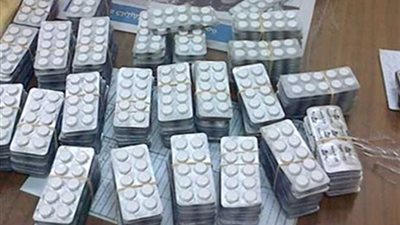 ضبط 13500 قرص مخدر و25 طربة حشيش فى القاهرة 