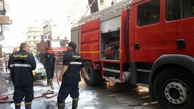 إخماد حريق بزراعات وحشائش على شريط السكة الحديد بأسوان