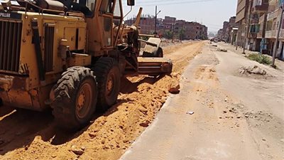 محافظ القليوبية: البدء فى رصف طريق جانبية ترعة الباسوسية بالقناطر