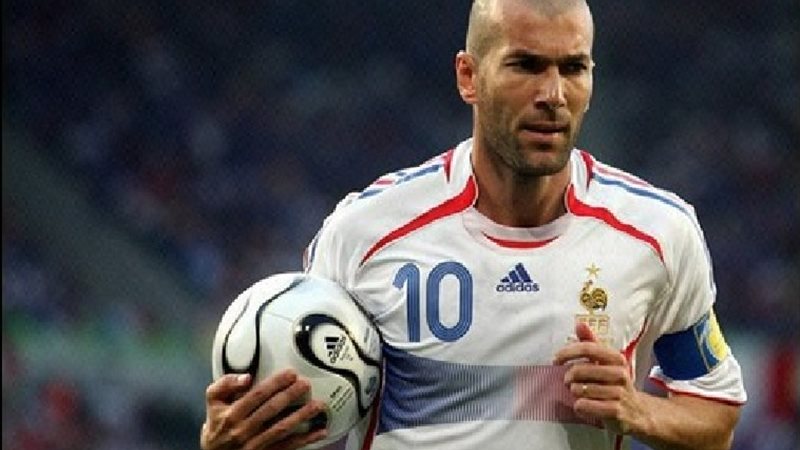 زيدان - لاعب فرنسا