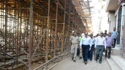 محافظ سوهاج: توفير الاعتمادات المالية لاستكمال أعمال كوبري جرجا