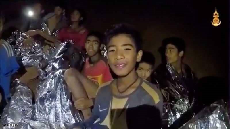 أطفال الكهف في تايلاند