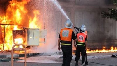حريق يلتهم شقة سكنية في البدرشين 