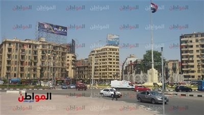 شوارع وسط البلد تشهد كثافة مرورية عالية 