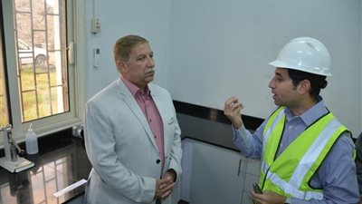 محافظ الاسماعيلية يتفقد مصنع تدوير القمامة بمنطقة أبو بلح