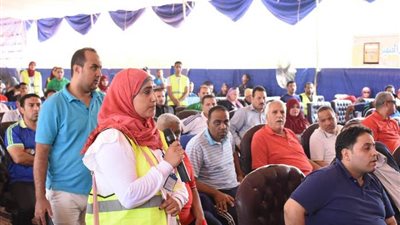 وزير الشباب ومحافظ الشرقية في حوار مفتوح مع الشباب