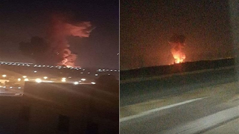 انفجار مطار القاهرة