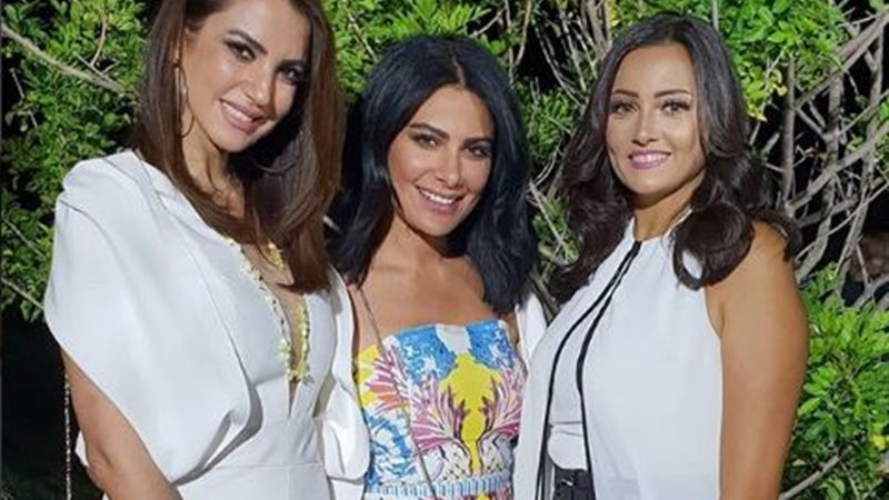 درة وصبا مبارك وبشرى