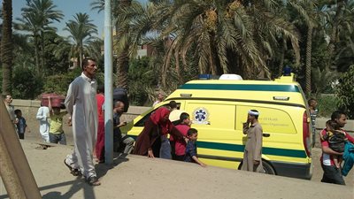 عاجل.. نقل مصابي قطار البدرشين إلى مستشفيات 