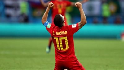 مدرب بلجيكا: هازارد احد أكثر اللاعبين تكاملا في العالم
