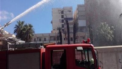 نشوب حريق بقسم أطفال مستشفى ناصر العام ببنى سويف