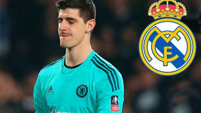 ريال مدريد يبدأ المفاوضات من أجل كورتوا