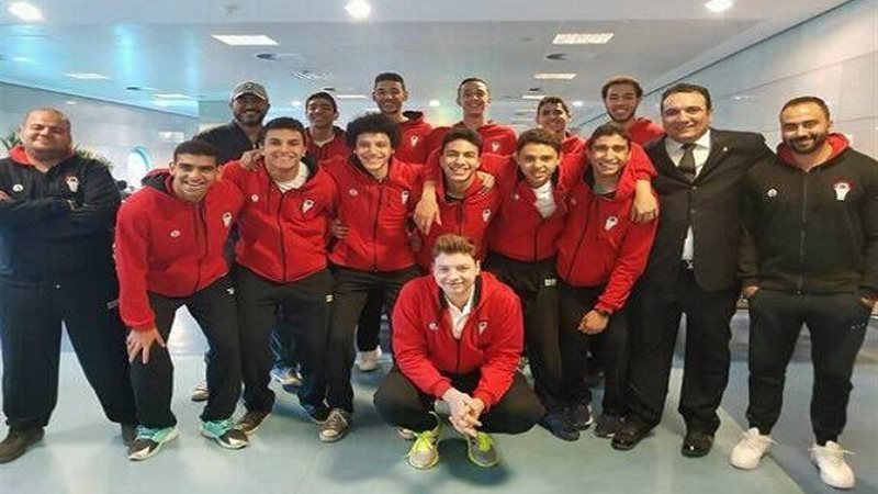 لاعبو منتخب مصر لكرة