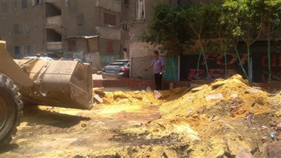 حملة مكبرة لإزالة الإشغالات بـ