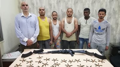 شرطة حلوان تضبط عصابة التنقيب عن الآثار 
