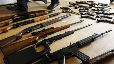  ضبط 201 قطعة سلاح ناري بحوزة 182 متهم على مستوى الجمهورية