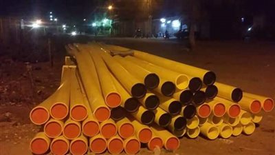 صور.. وصول أول دفعة من التوصيلات الفرعية لمشروع الغاز الطبيعي بمحلة أبو علي