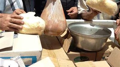 ضبط مواد غذائية فاسدة في حملة مكبرة بـ مدينة المنشأة