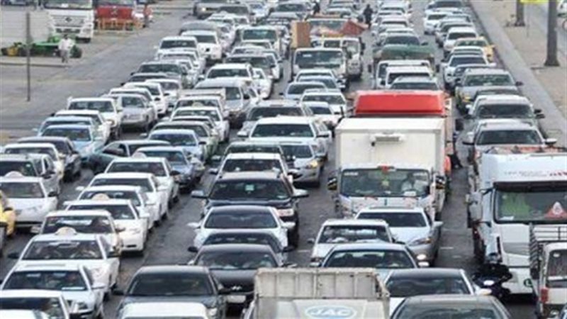 كثافات مرورية بالقاهرة