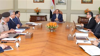 الرئيس السيسي يستعرض آخر مستجدات مشروع المتحف المصري الكبير