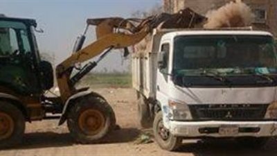 توريد 85 طن قمامة إلى مصنع التدوير بالظهير الصحراوى في بنى سويف