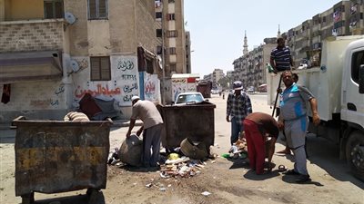 حملات نظافة مكبرة بـ أحياء بورسعيد لرفع كفاءة المدينة