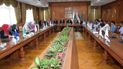 صور.. تدشين مبادرة أصدقاء المستشفيات الجامعية ومعهد الكبد فى المنوفية