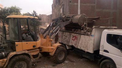 صور.. حملة نظافة مكبرة وإزالة للتعديات على أملاك الدولة فى قليوب